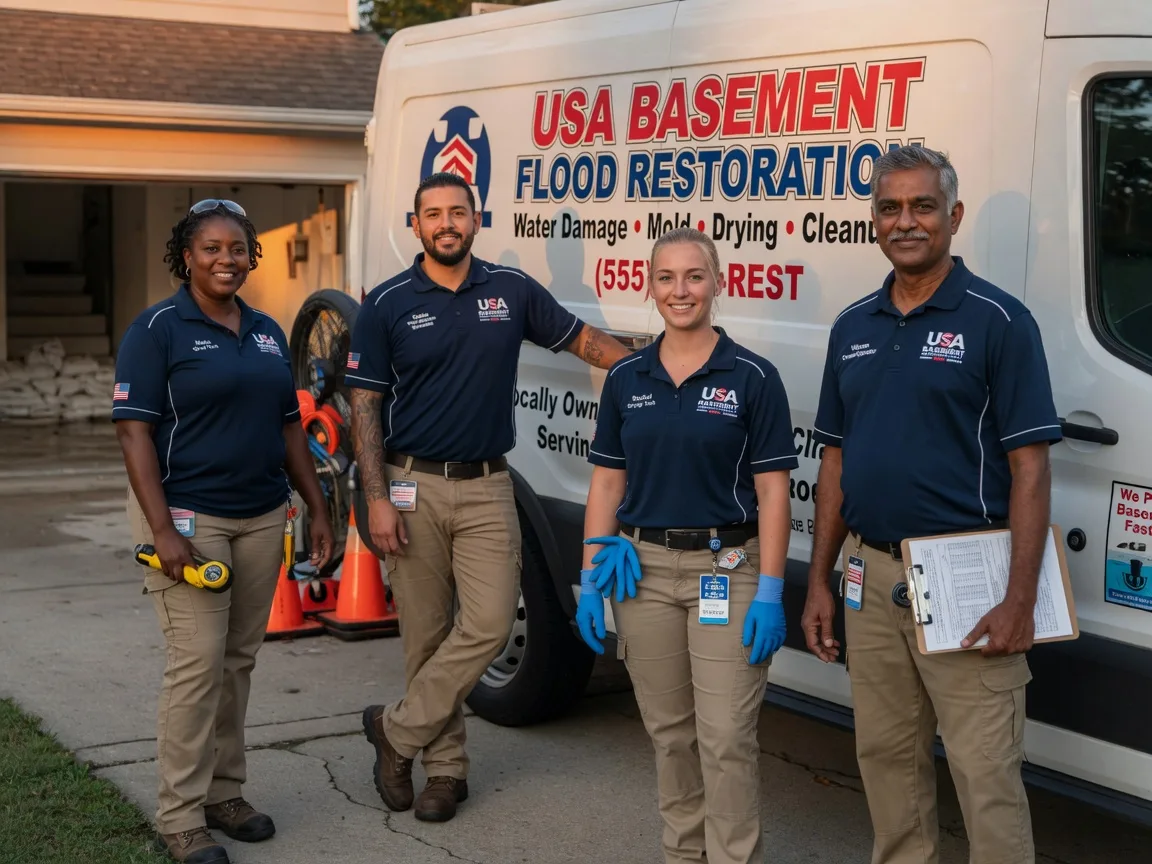 Basement Flood Cleanup company in Jones, MI