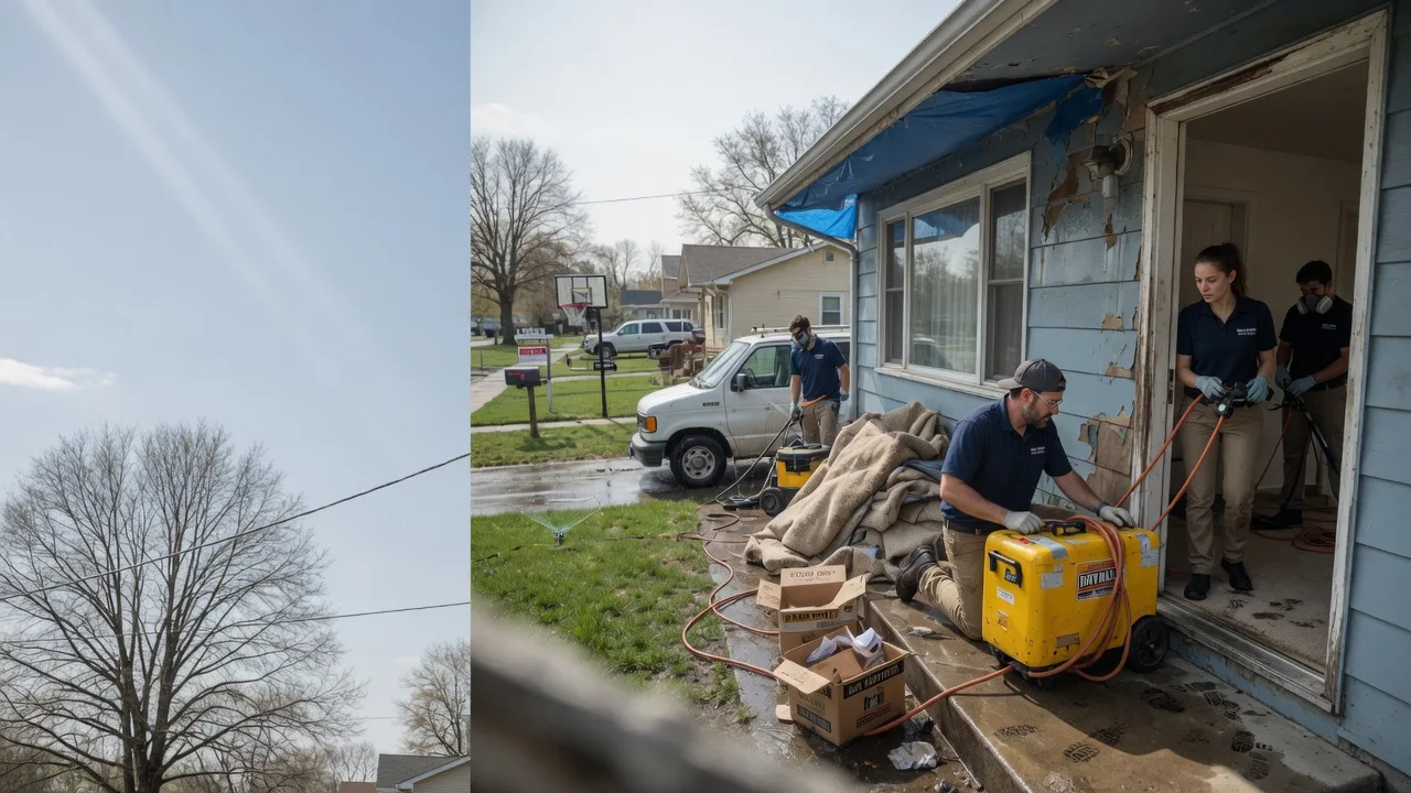 Basement Flood Cleanup in Jones, MI near me